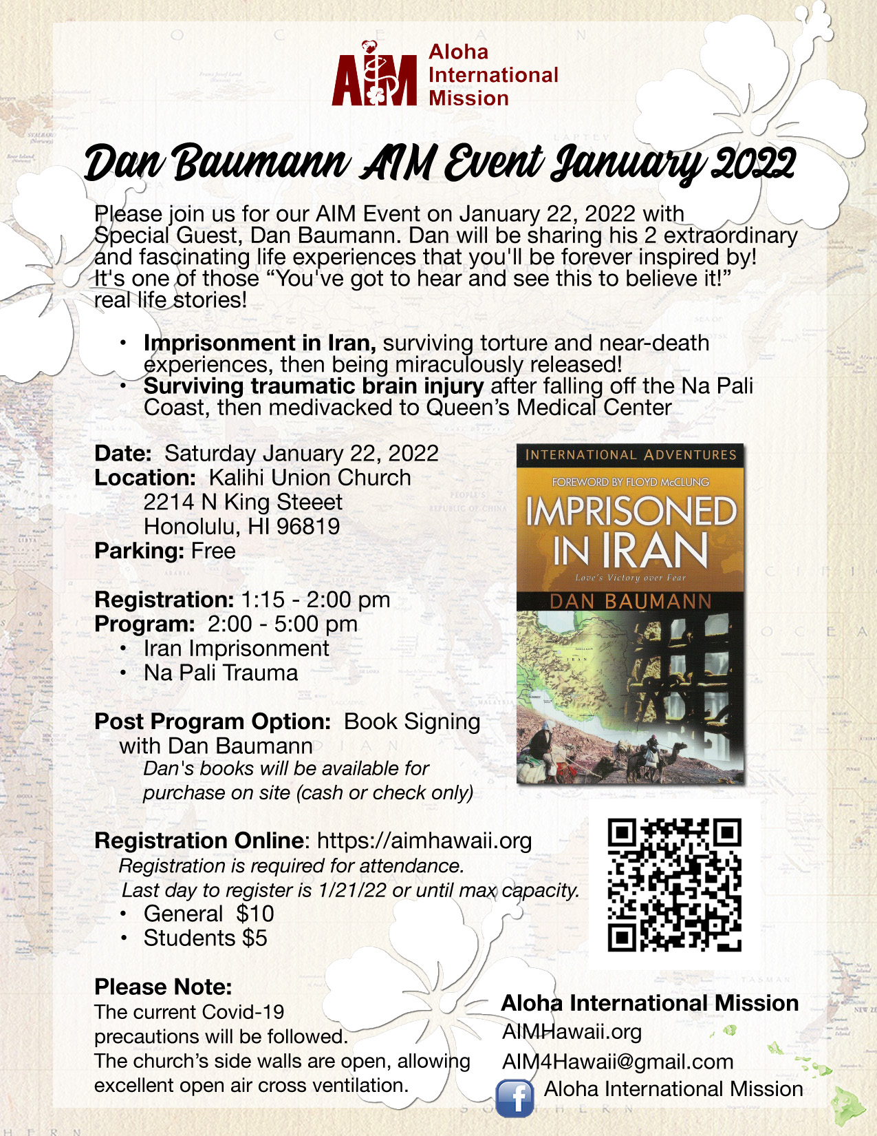 Guest Speaker, Dan Baumann, January 2022 AIM Event