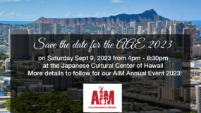 Save the Date for AIM Annual Event 2023!